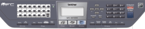 Brother MFC 8870DW Control Panel
