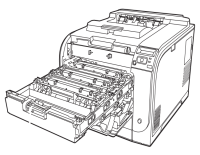 Printer Cartridge Drawer Open