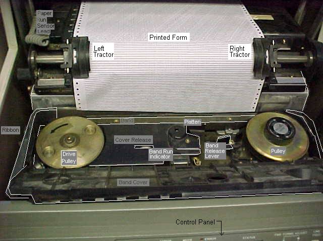 Fujitsu M3043 Interior - Labelled
