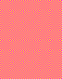 This Yellow / Magenta square looks salmon pink on a monitor