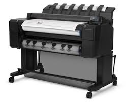 HP Designjet T2500 right side view