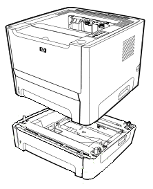 Derived from HP Service Manual - Installation of Tray 3
