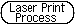 Laser Print Process Logo