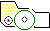 Yellow - Icon for toner etc