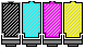 4 colour cartridges